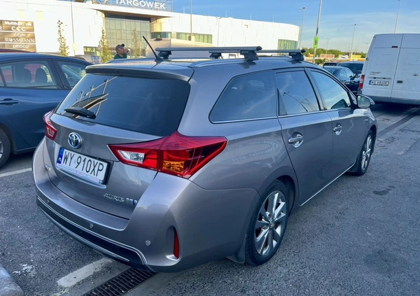 Toyota Auris cena 52500 przebieg: 214000, rok produkcji 2014 z Warszawa małe 172